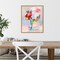 Abstract Flowers in Vase II by Ethan Harper Canvas Wall Art Print Framed